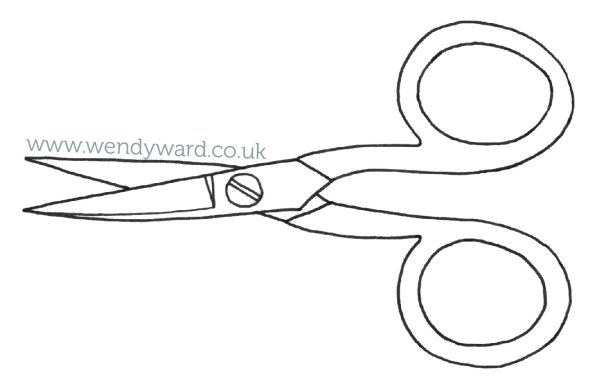 Ножницы рисунок карандашом профессионалов