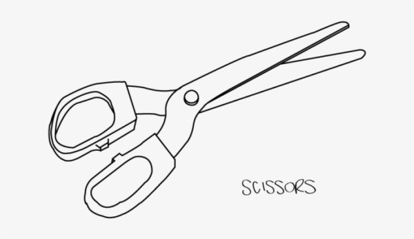 Ножницы рисунок для детей