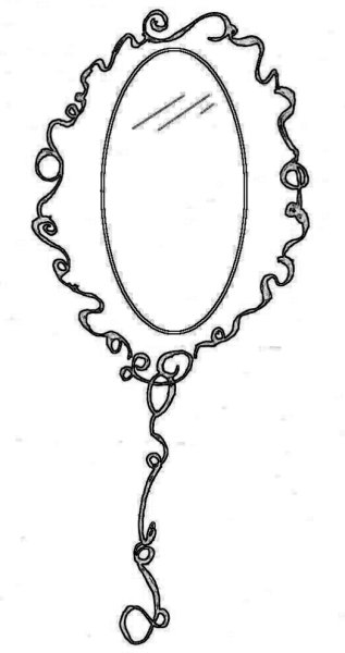 Зеркало для рисования