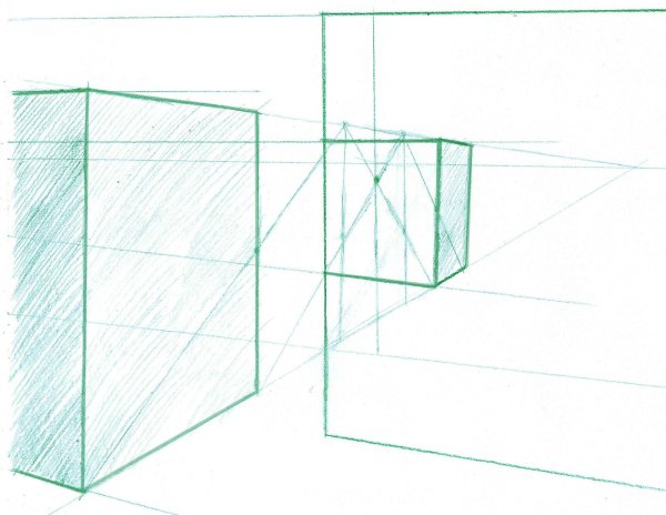 Нарисовать зеркало