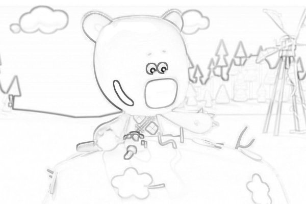 Раскраска Мимимишки