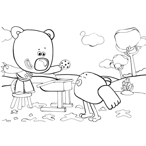 Раскраски мультики Мимимишки