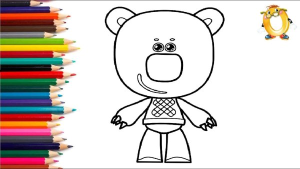 Раскраски мультики Мимимишки