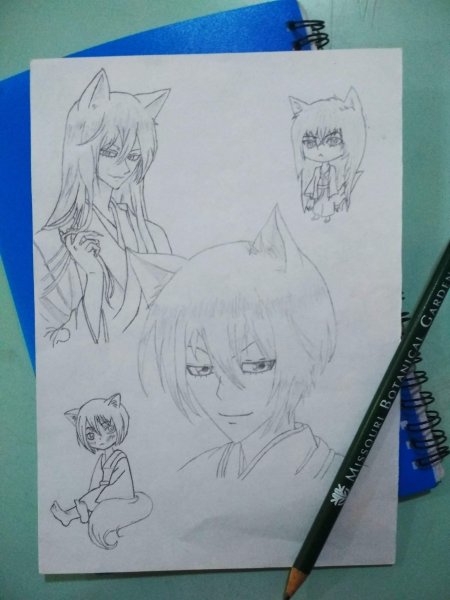 Рисование аниме поэтапно Томое