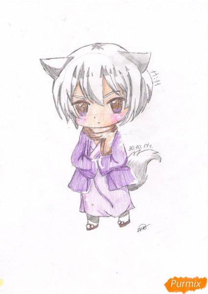 Чиби из аниме очень приятно Бог