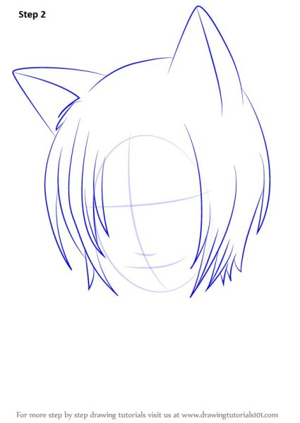 Поэтапные рисунки Томоэ