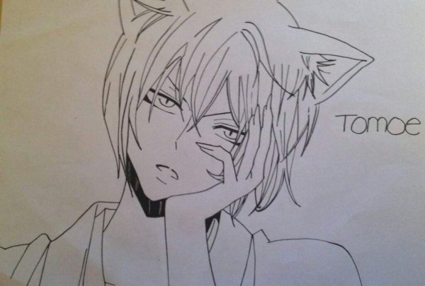 Рисунки аниме Томоэ