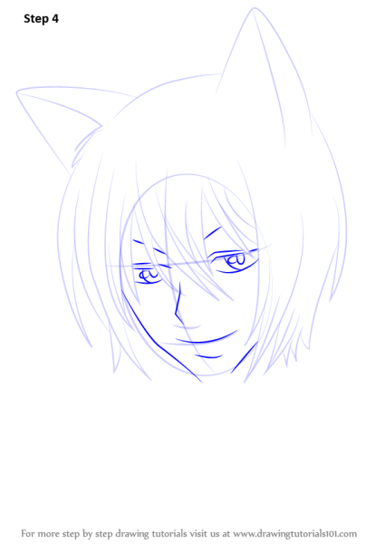 Поэтапные рисунки Томоэ