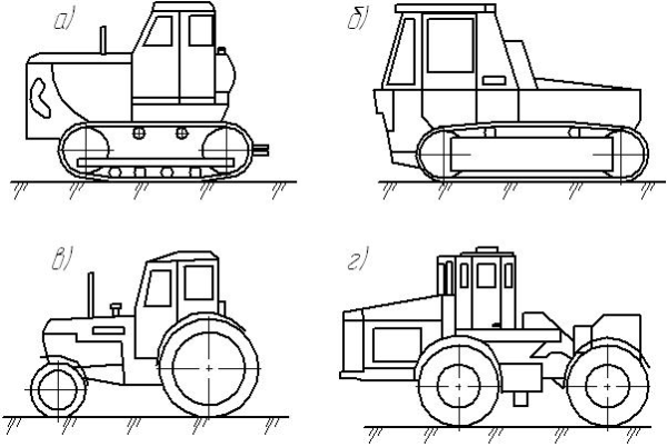 Бульдозер k-702 схематически