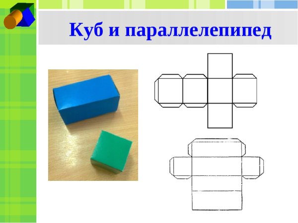 Куб параллелепипед