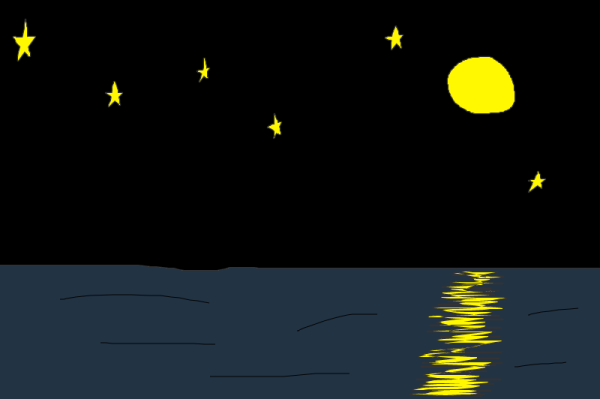 Этапы рисования пейзажа для детей