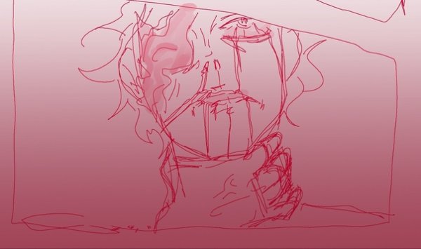 Танджиро арт карандашом