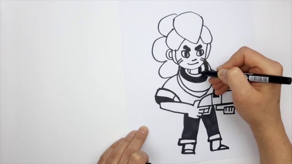 Рисование БРАВЛЕРОВ