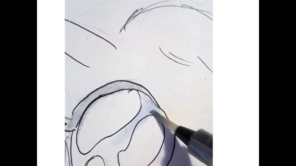 Нарисовать Шелли поэтапно