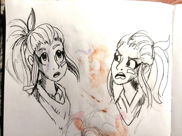 Шелли арт карандашом