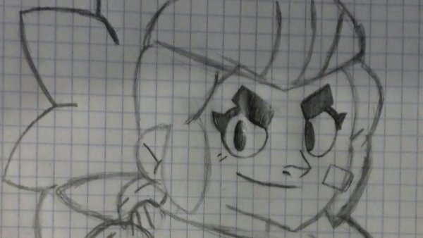 Лёгкий рисунок Шелли