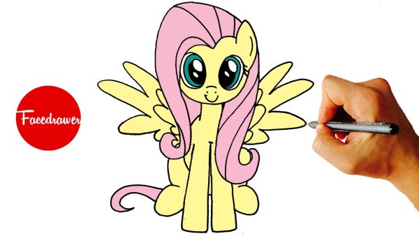 Рисовать Fluttershy легко