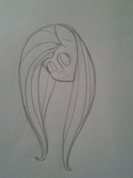 Поэтапное рисование пони Флаттершай