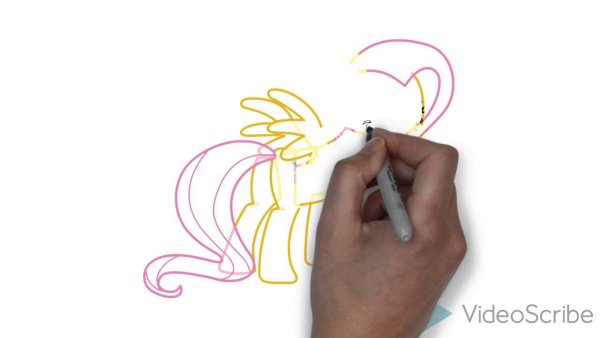 Сережки пони Флаттершай