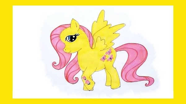 Как нарисовать пони поэтапно