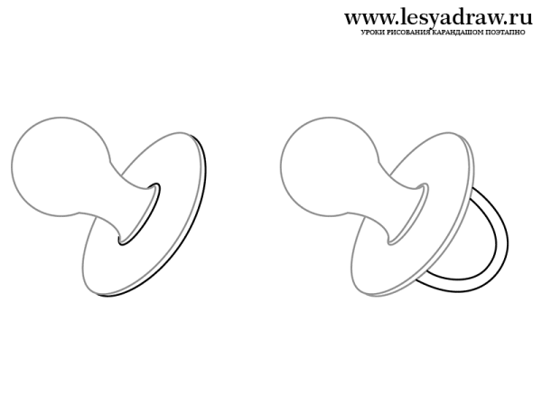 Соска трафарет