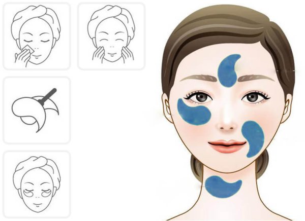 Патчи для глаз как правильно наносить