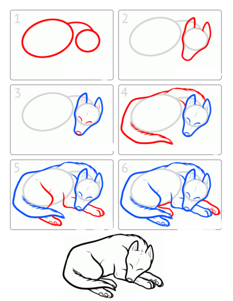 Рисование по шагам