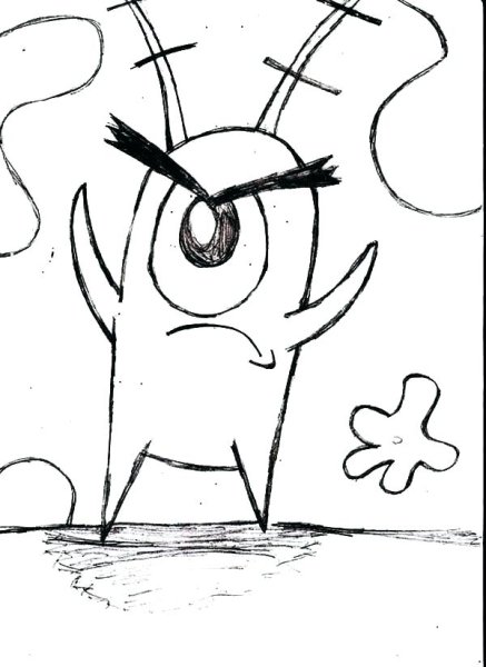 Планктон для срисовки