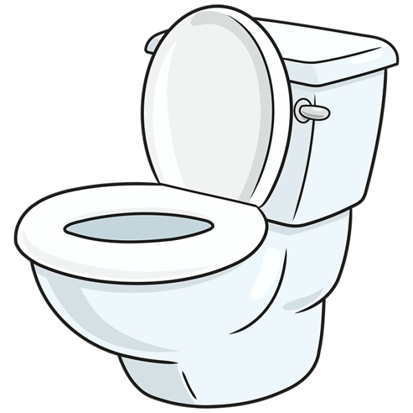 Туалет cartoon