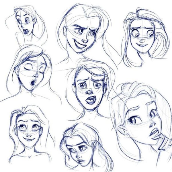 Стиль Дисней референс