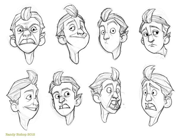 Эмоции персонажей