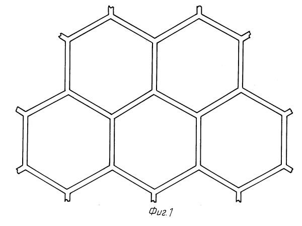 Трафарет соты пчелиные