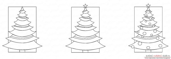 Елочка схема