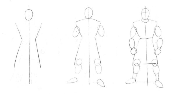 Капитан Америка рисунок