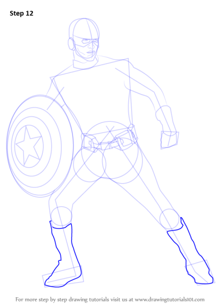 Рисование солдат на посту