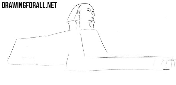 Как рисовать сфинкса поэтапно