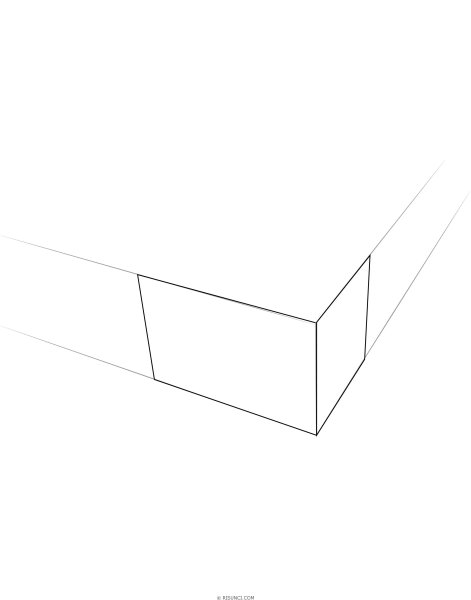 Рисунок коробки карандашом