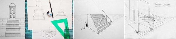 Фигура человека на лестнице