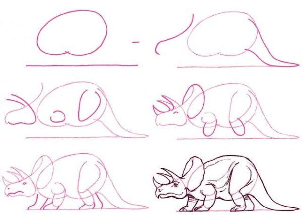 Поэтапное рисование верблюда в пустыне