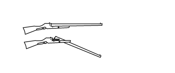 Обрез двустволки чертежи