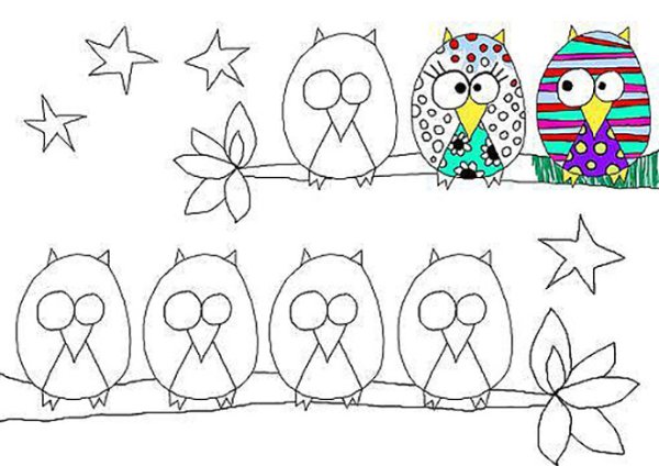 Дудлинг для дошкольников