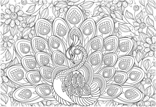 Раскраска антистресс прямоугольная