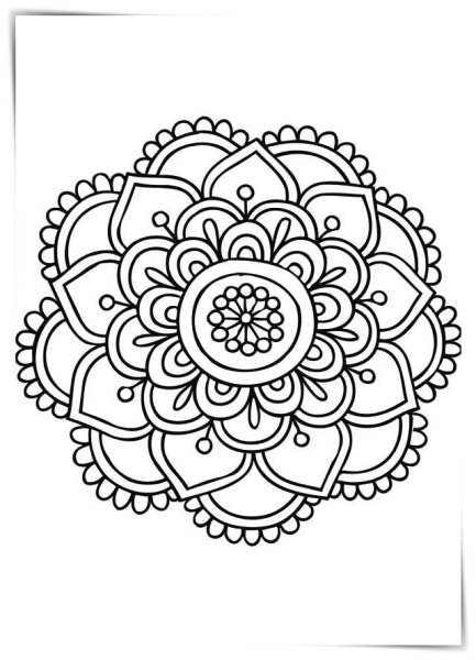 Мандала простая