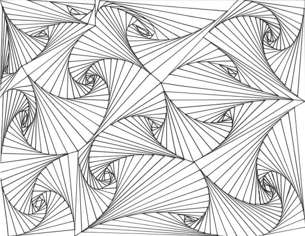 Фракталы карандашом