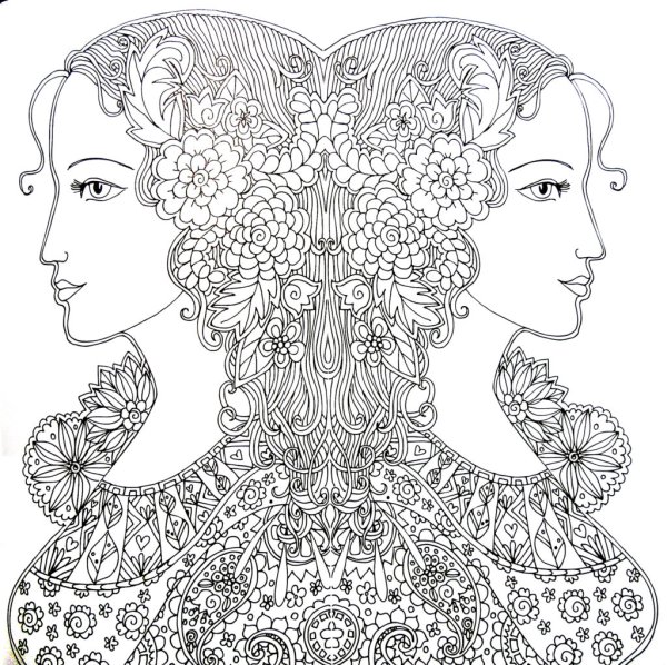 Раскраска антистресс