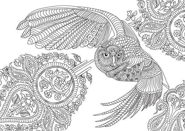 Раскраски тяжелые