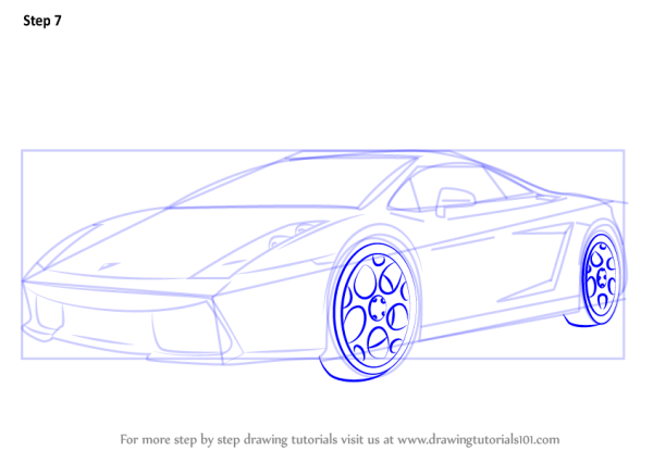 Ламборджини Хуракан Влада а4 раскраска