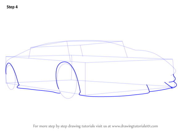 Ламборджини авентадор нарисовать