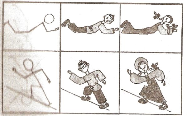 Мальчик на санках