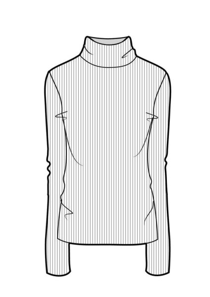 Свитер набросок